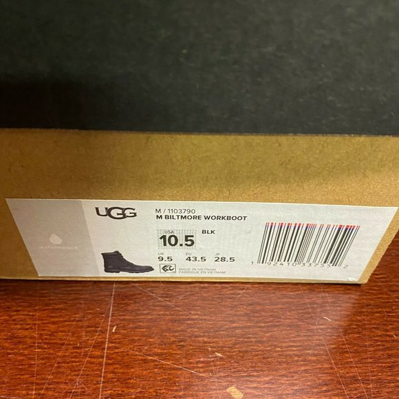 Ugg Biltmore Leather Work Boots Size 8.5 10.5 1213 - Picture 7 of 8
